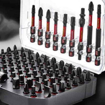 Coffret embout visseuse formes variées