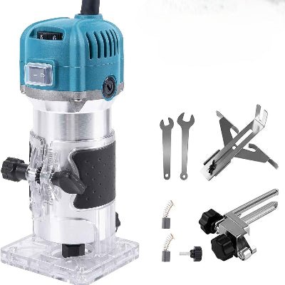 Défonceuse et accessoires incclus