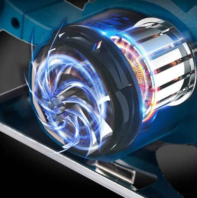 Illustration du moteur sans balais de la mini scie circulaire sans fil 1000W