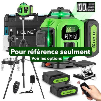 Niveau laser rotatif boitier vert
