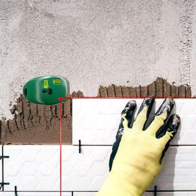 Niveau laser utilisation pour pose de céramique