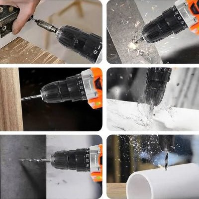 Perceuse visseuse sans fil différentes applications