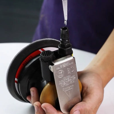 Ponceuse pneumatique professionnelle mise d'huile