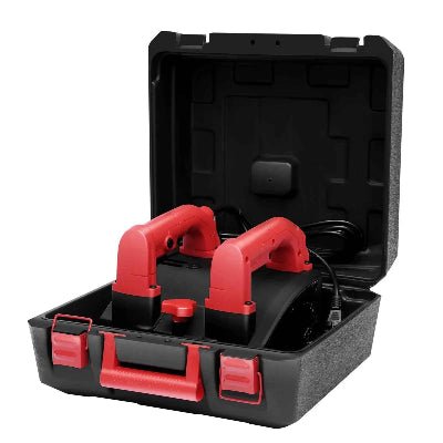 Raboteuse dans son coffre de rangement