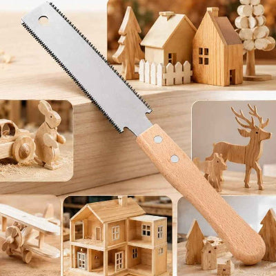 Scie japonaise 150mm pour artisans du bois