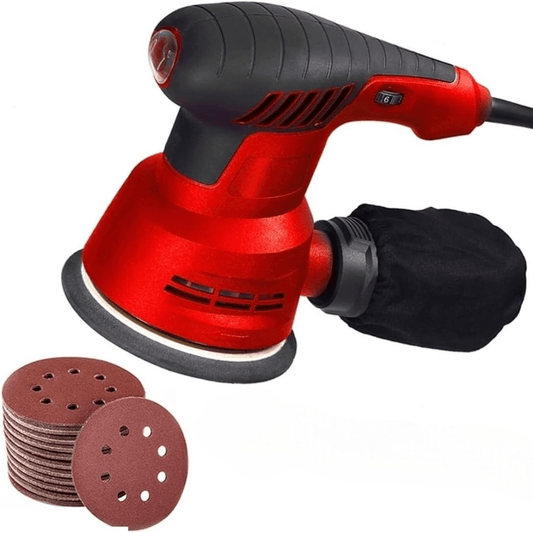 Ponceuse Excentrique - SmoothSander™ - Rouge - Outils rénovation et bricolage