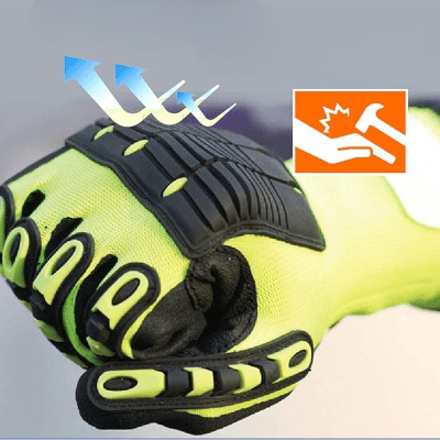 Gants de Travail - CutShield™ - Jaune - Outils rénovation et bricolage