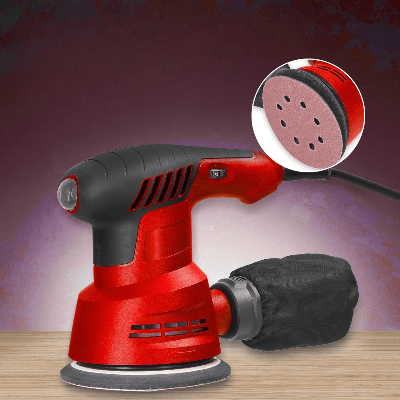 Ponceuse Excentrique - SmoothSander™ - Rouge - Outils rénovation et bricolage
