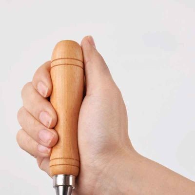 Scseaux à bois manche en bois rond