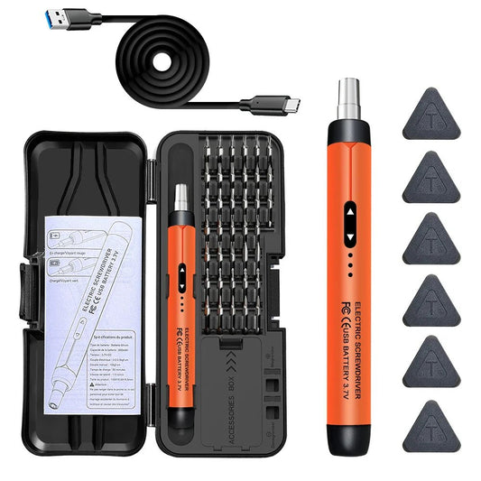 Tournevis Électrique - ElectricPowerTool™ - Orange - Outils rénovation et bricolage