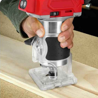 Affleureuse rouge utilisation rainuragge