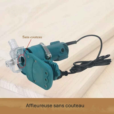 Affleureuse sans couteau