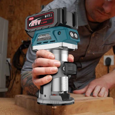 Affleureuses utilisée pour chanfreiner une planche de bois