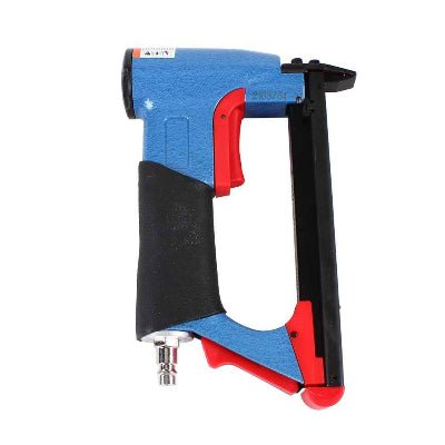 Agrafeuse pneumatique bleu-rouge-noir