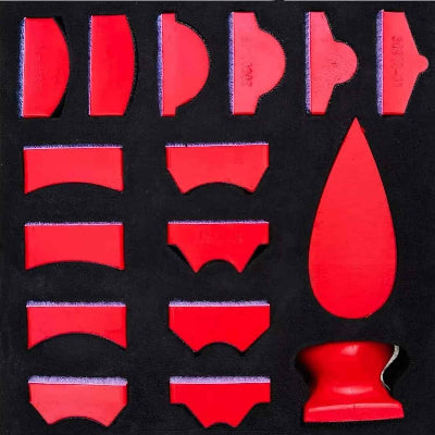 Blocs de ponçage formes variées