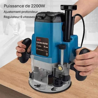 Bois défonceuse 2200W