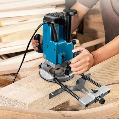 Bois défonceuse utilisation bois avec guide droit
