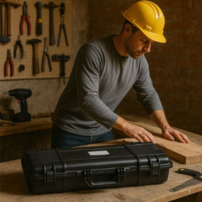 Boite à outils à coque renforcée