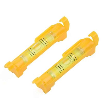 Bulle à niveau 2 pcs jaune