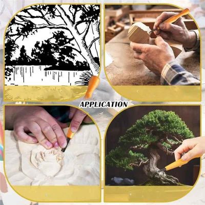 Ciseau a bois application