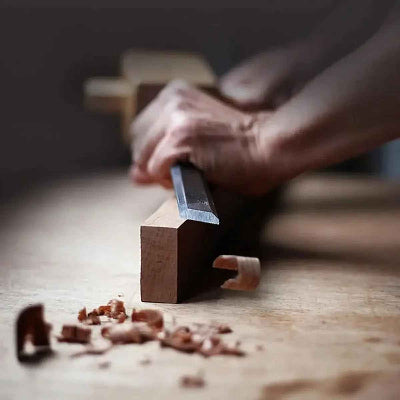 Ciseaux à bois en acier carbone pour chanfreiner