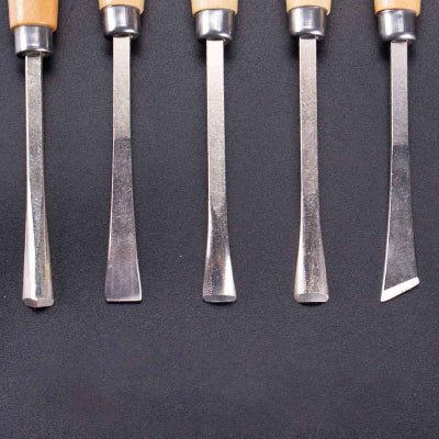 Ciseaux a bois différents burins