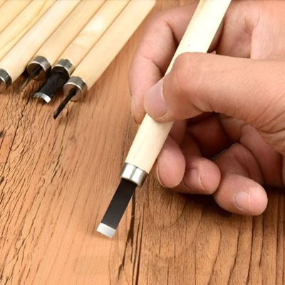 Ciseaux à bois tête de lame carrée