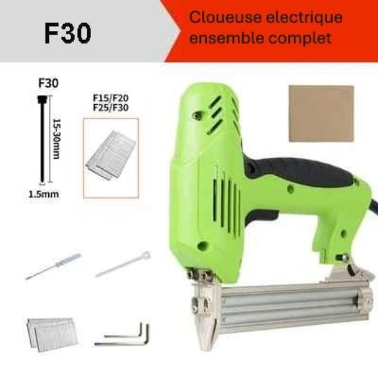 Cloueuse electrique ensemble complet