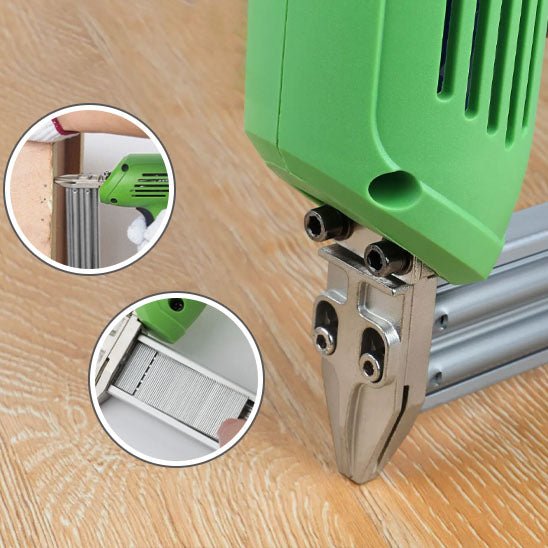 Cloueuse electrique vue position clouage