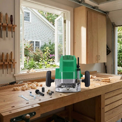 Défonceuse à bois  utilisation projet résidentiel