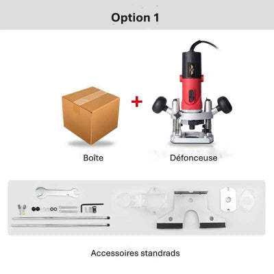 Défponceuse professionnelle option 1