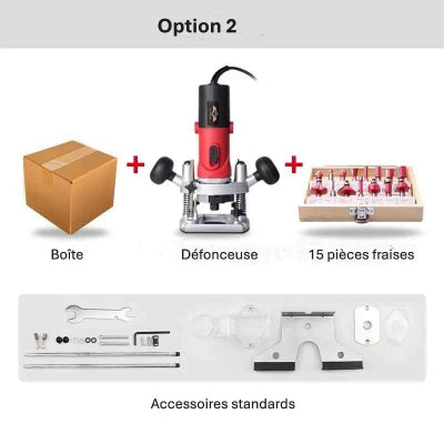 Défponceuse professionnelle option 2