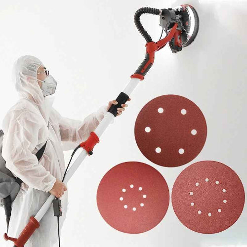 Disque abrasif 225 mm 6 8 ou 10 trous pour ponceuse girafe
