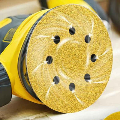Disque abrasif trous 10mm aspiration efficace poussière