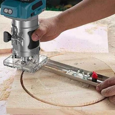 Défonceuse bois utilisation en arrondi