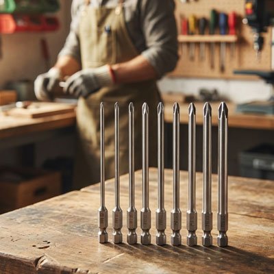 Embout visseuse 8 dimensions de pointes Phillips
