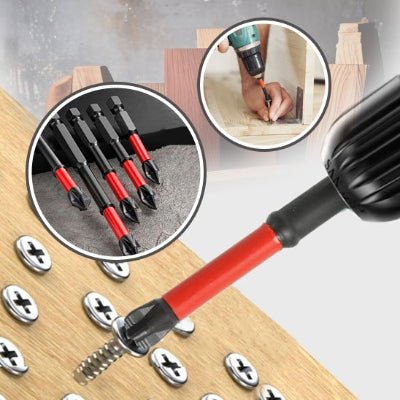 Embouts de tournevis Phillips utilisation en menuiserie