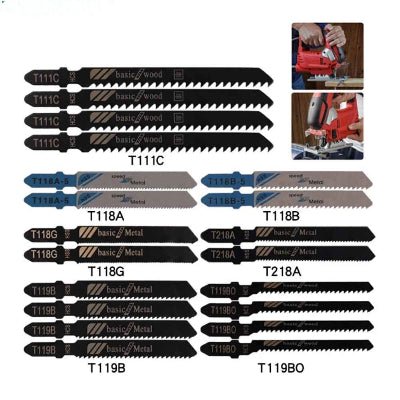 Ensemble lame pour scie sauteuse 