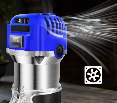 Fraiseuse professionnelle 3800W dissipation chaleur