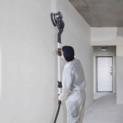 Girafe ponceuse professionnelle utilisation mur