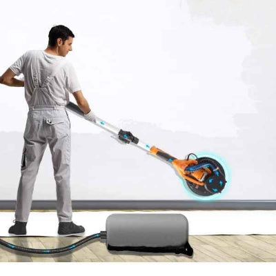 Girafe professionnelle homme utilissant pour mur