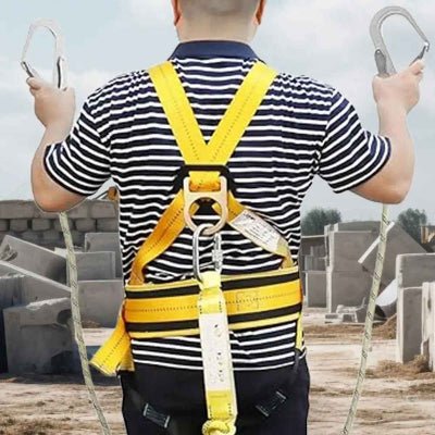 Harnais de sécurité 5 points vue arrière