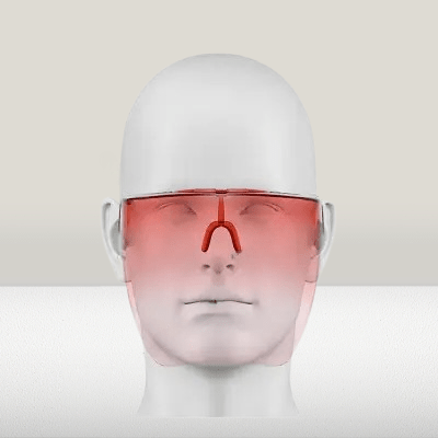 Lunette De Protection - FullFaceProtectiveMask™ - Rouge - Outils rénovation et bricolage