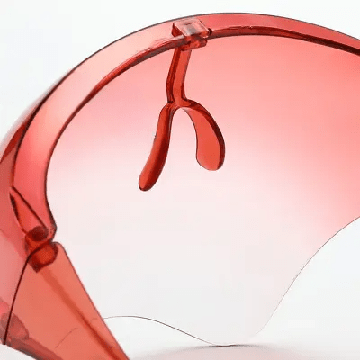 Lunette De Protection - FullFaceProtectiveMask™ - Rouge - Outils rénovation et bricolage