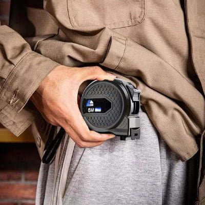 Metre ruban avec attache pour la ceinture