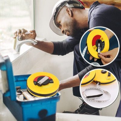 Mètre ruban gros plan du ruban de mesure