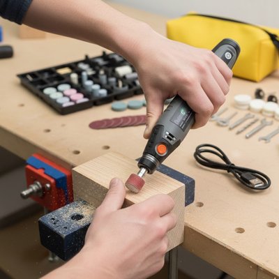 Mini perceuse meuleuse utilisation pour meuler bois