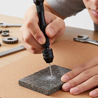 Mini perceuse perçage de pierre
