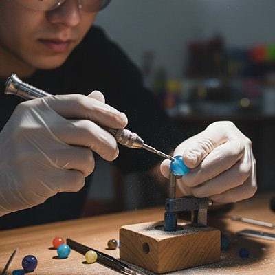 Mini perceuse utilisation en atelier