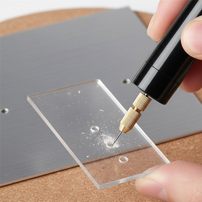 Mini perceuse utilisation fibre de verre